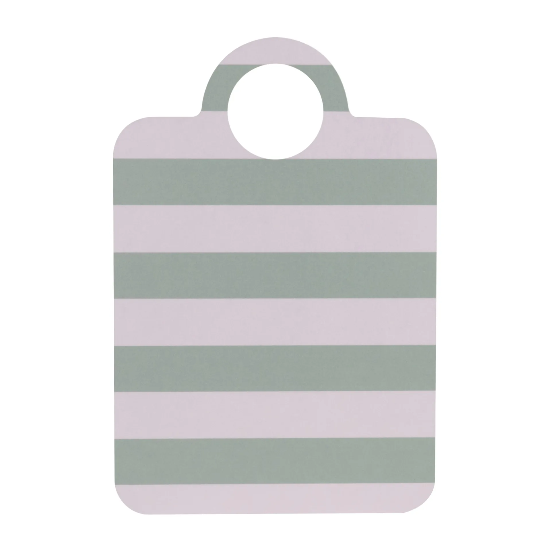 Checks & Stripes δίσκος 21x31 εκ., Mint-μπλε Muurla