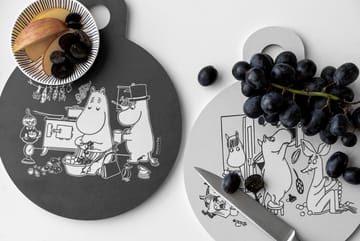 Chop & Serve In the Kitchen δίσκος Ø20 cm - Μαύρο - Muurla
