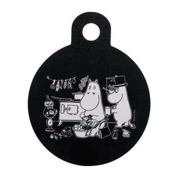 Chop & Serve In the Kitchen δίσκος Ø20 cm - Μαύρο - Muurla