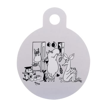 Chop & Serve In the Kitchen δίσκος Ø20 cm - Μαύρο - Muurla