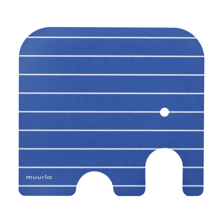 Elephant γυάλινο σουβέρ 11x10 εκ. - Blue - Muurla
