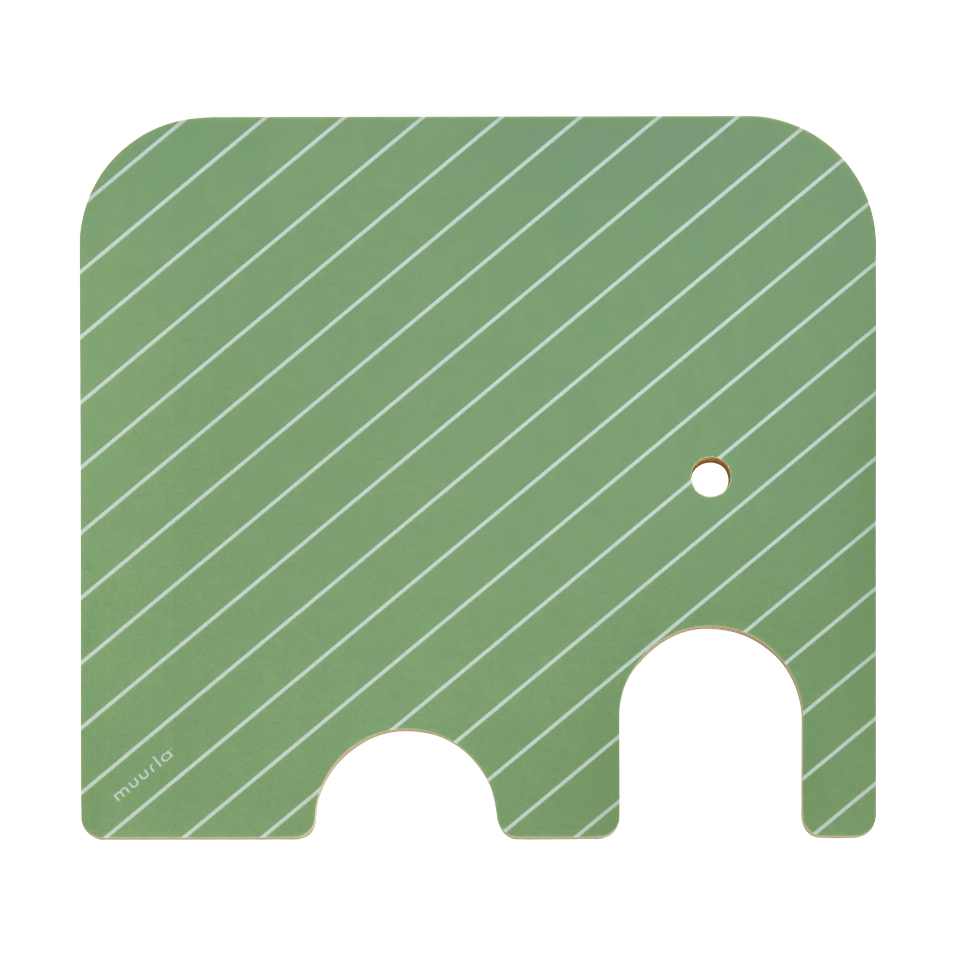 Σανίδα κοπής και σερβιρίσματος Elephant Chop & Serve S, Green Muurla