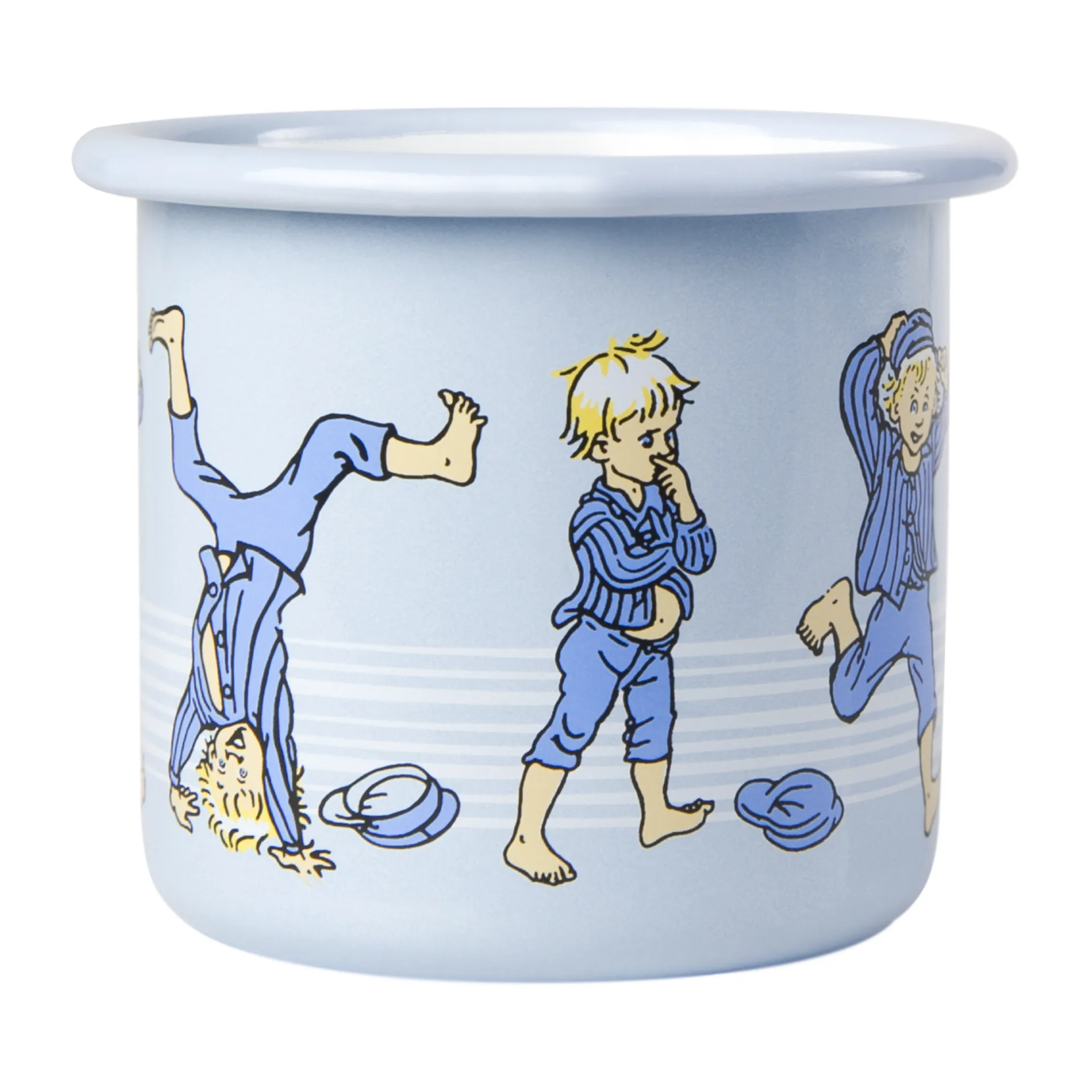 Κούπα εμαγιέ Emil in Lönneberga 2,5 dl, Light blue Muurla