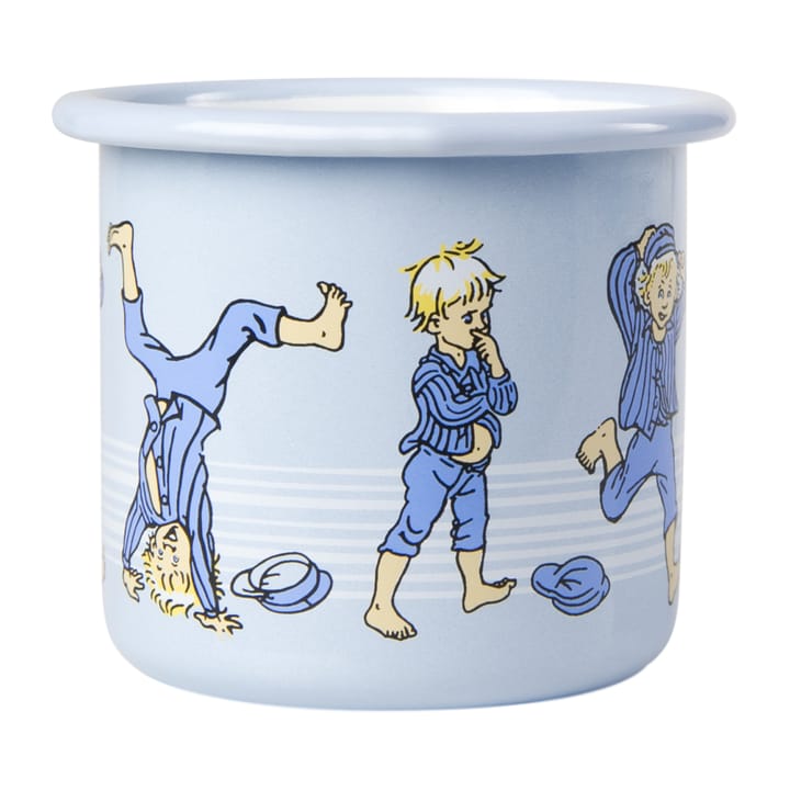 Κούπα εμαγιέ Emil in Lönneberga 2,5 dl, Light blue Muurla