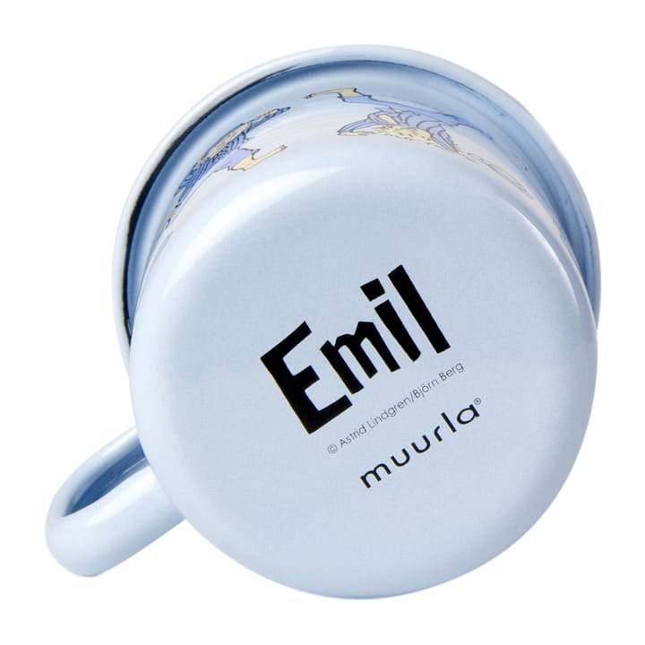 Κούπα εμαγιέ Emil in Lönneberga 2,5 dl, Light blue Muurla