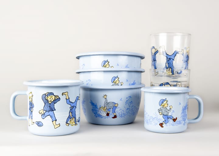 Κούπα εμαγιέ Emil in Lönneberga 2,5 dl, Light blue Muurla