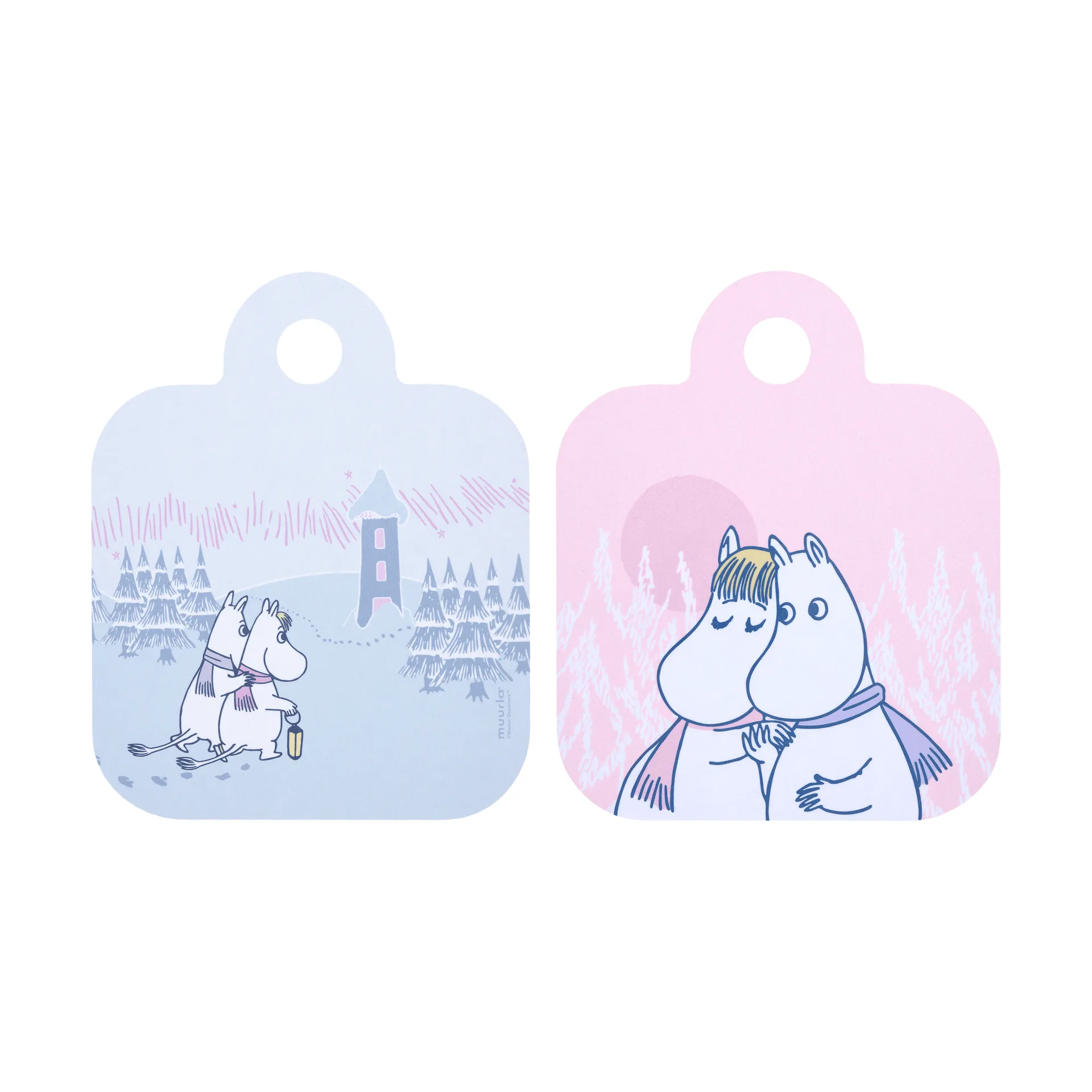 Frosty Day Mumin Chop & Serve δίσκος, 20x25 cm Muurla