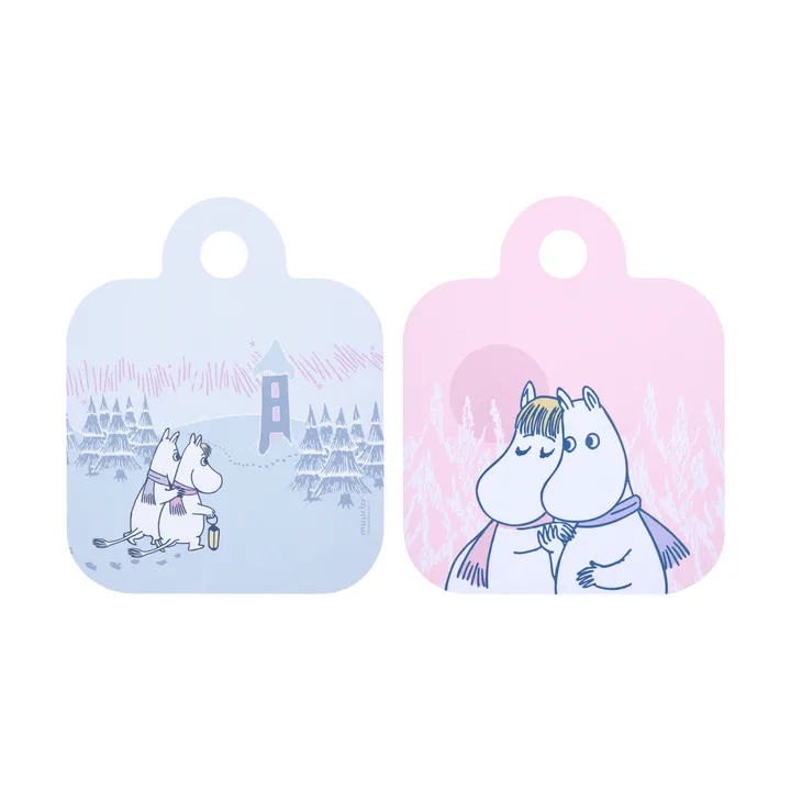 Frosty Day Mumin Chop & Serve δίσκος - 20x25 cm - Muurla