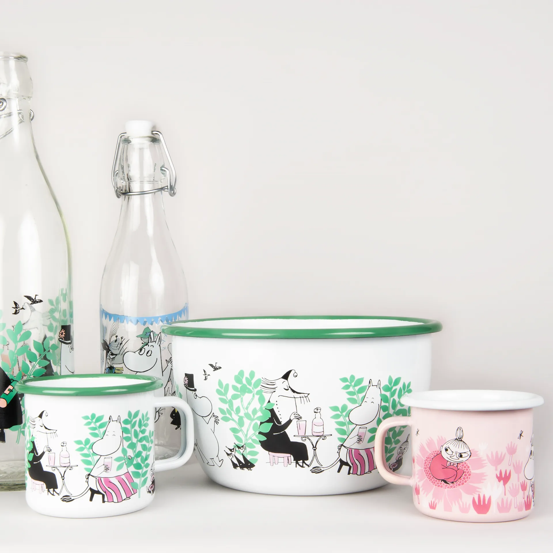 Girls εμαγιέ κούπα 25 cl, Ροζ Muurla