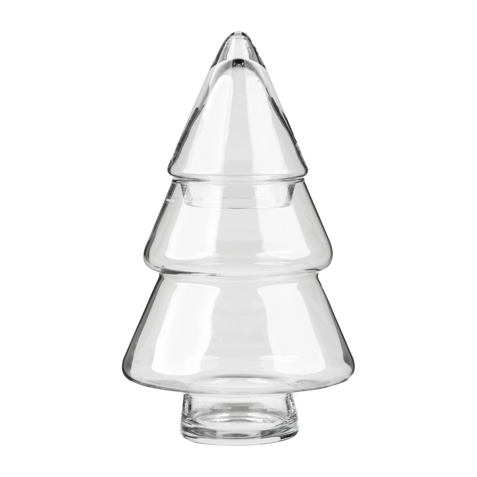 Glass tree γυάλινο βάζο με καπάκι, 30 cm Muurla