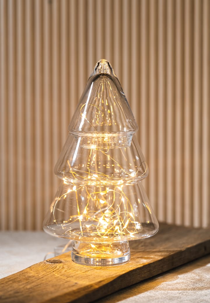 Glass tree γυάλινο βάζο με καπάκι, 30 cm Muurla