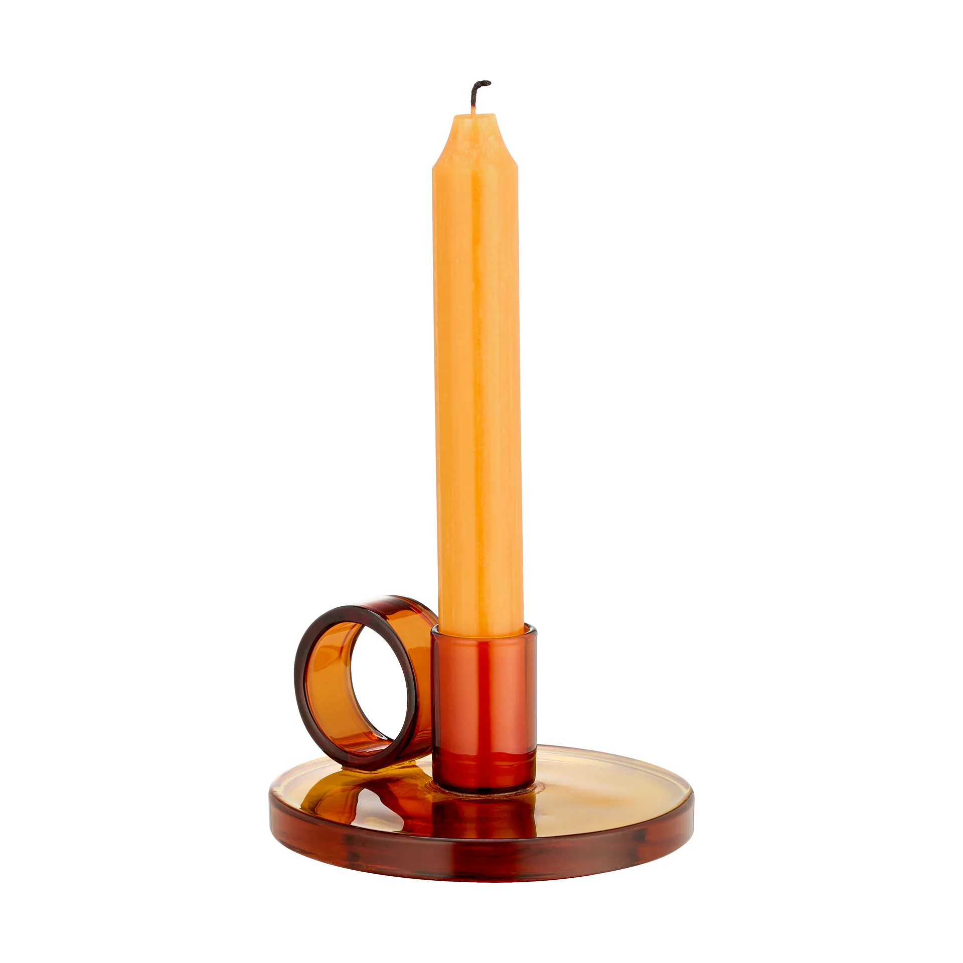 Loop κηροπήγιο Ø11 cm, Amber Muurla