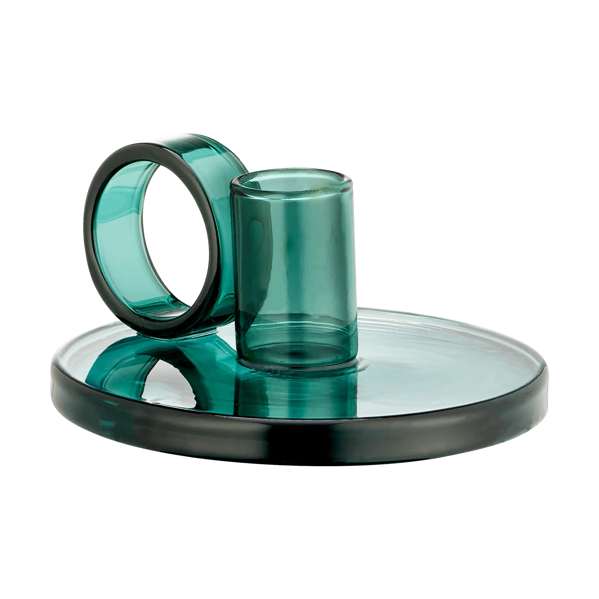 Loop κηροπήγιο Ø11 cm, Teal Muurla