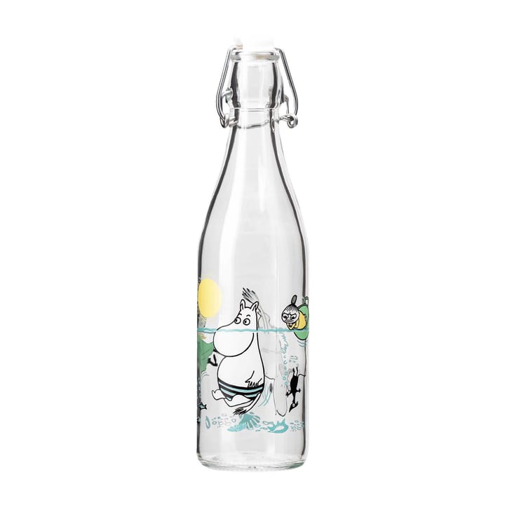 Moomin γυάλινο μπουκάλι 0,5 l - Διασκέδαση στο νερό - Muurla