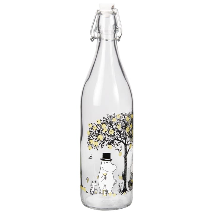 Moomin γυάλινο μπουκάλι 1 L, Μήλα Muurla