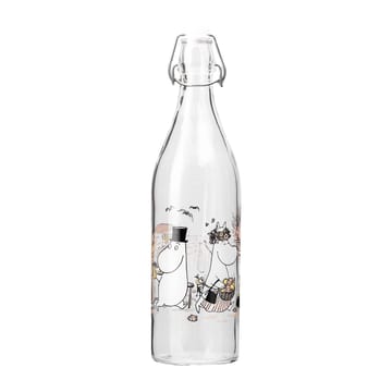 Moomin γυάλινο μπουκάλι 1 l - Η παραλία - Muurla
