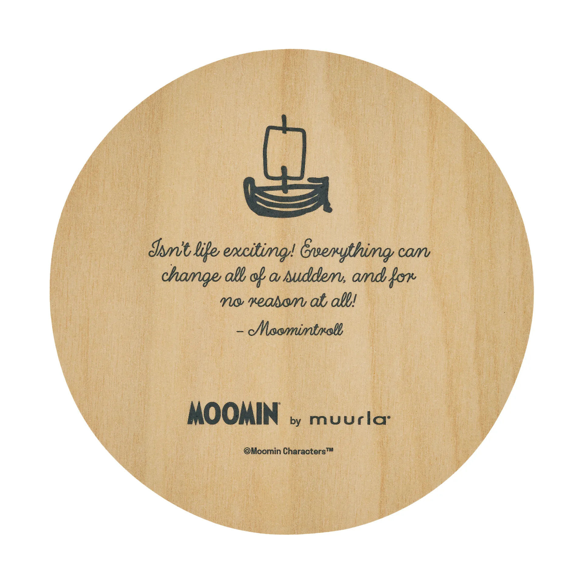 Moomin σουβέρ συσκευασία Ø10 cm, Momintroll Muurla