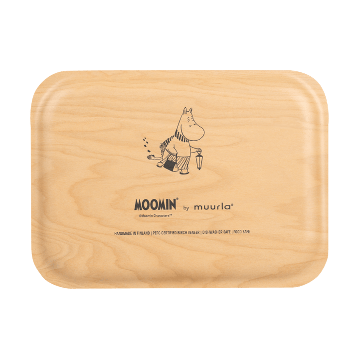 Moomin δίσκος 20x27 cm, Let it snow Muurla