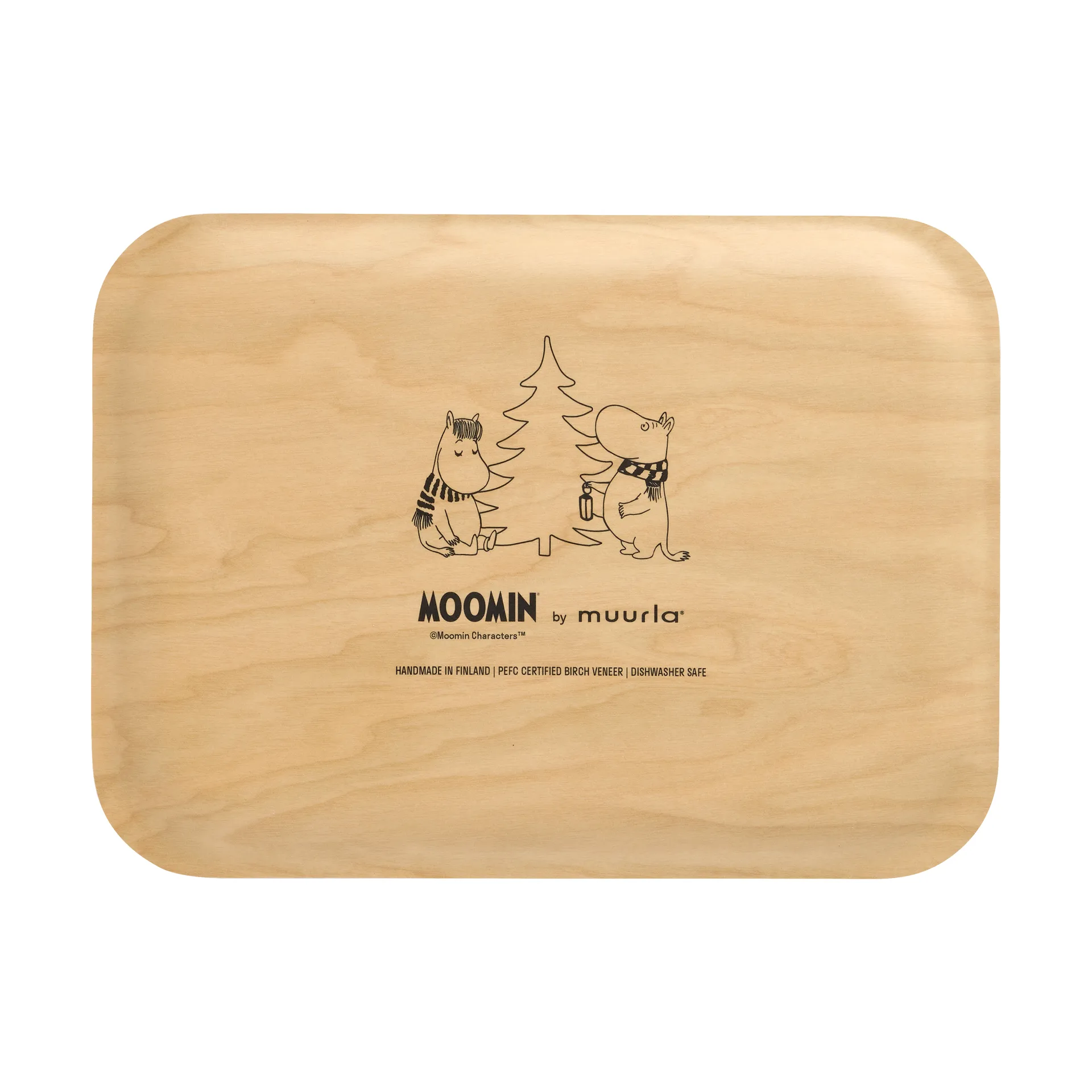 Moomin δίσκος 20x27 cm, Snowfall Muurla