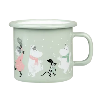 Moomin εμαγιέ κούπα 25 cl - Festive spirits - Muurla