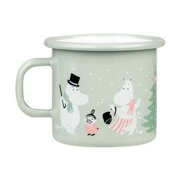 Moomin εμαγιέ κούπα 25 cl - Festive spirits - Muurla
