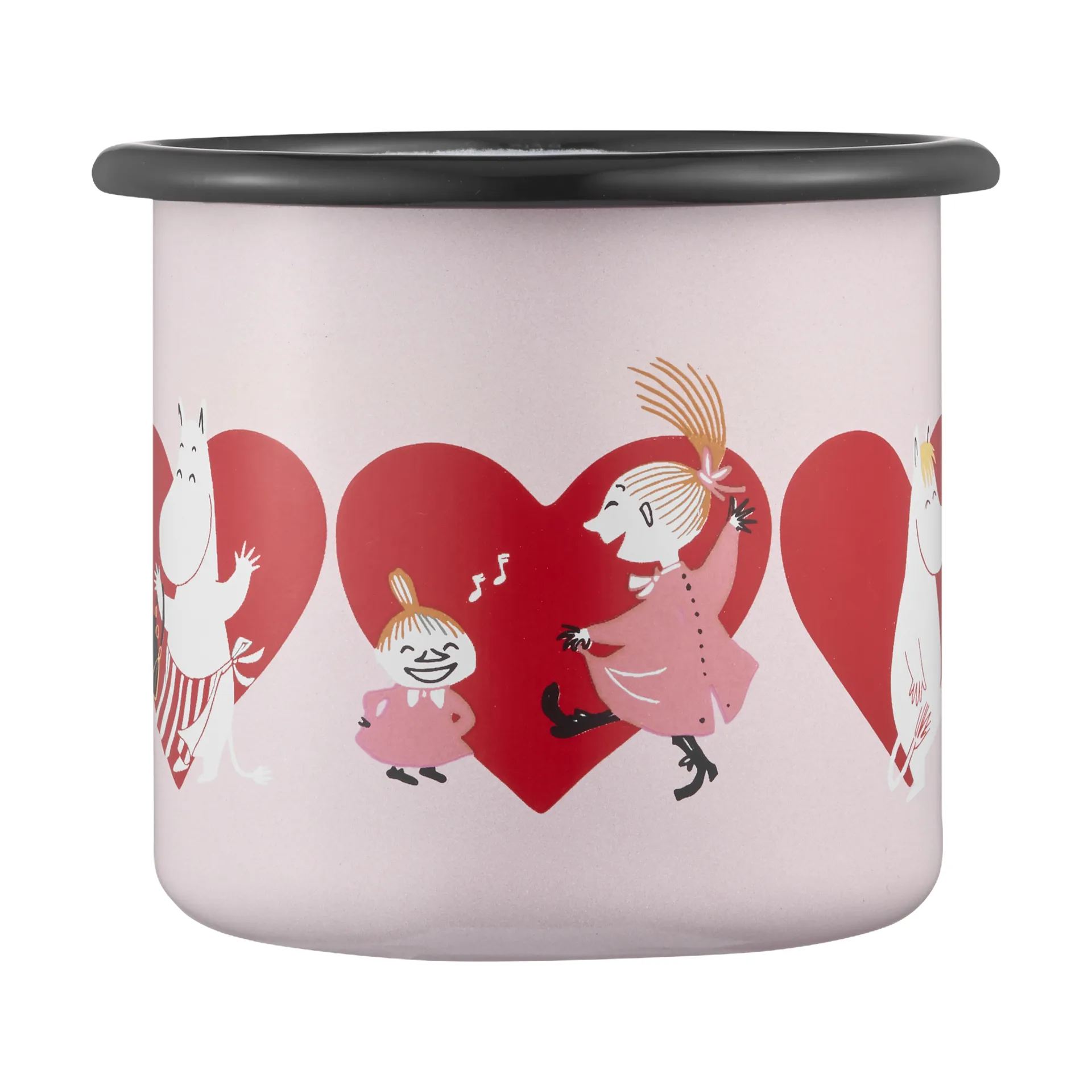 Moomin εμαγιέ κούπα 25 cl, Heart Muurla