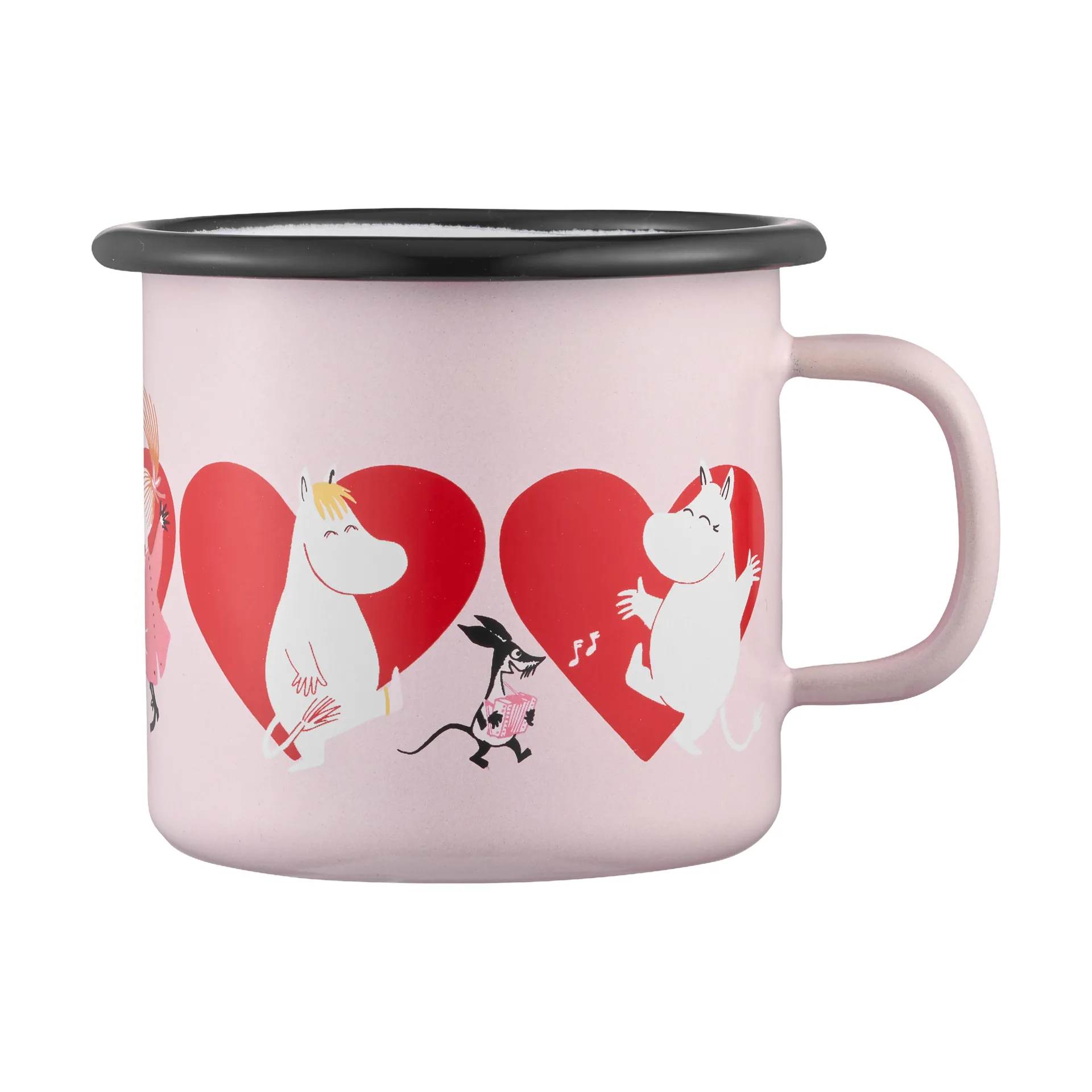 Moomin εμαγιέ κούπα 25 cl, Heart Muurla