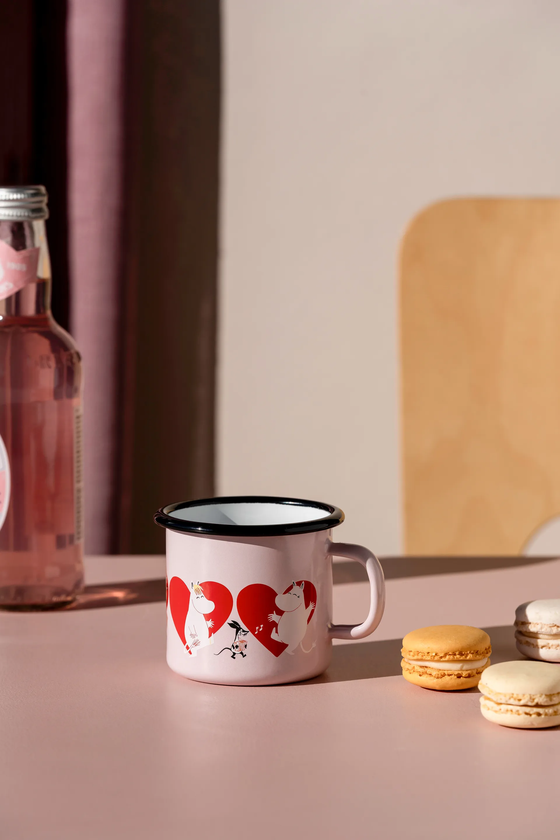 Moomin εμαγιέ κούπα 25 cl, Heart Muurla