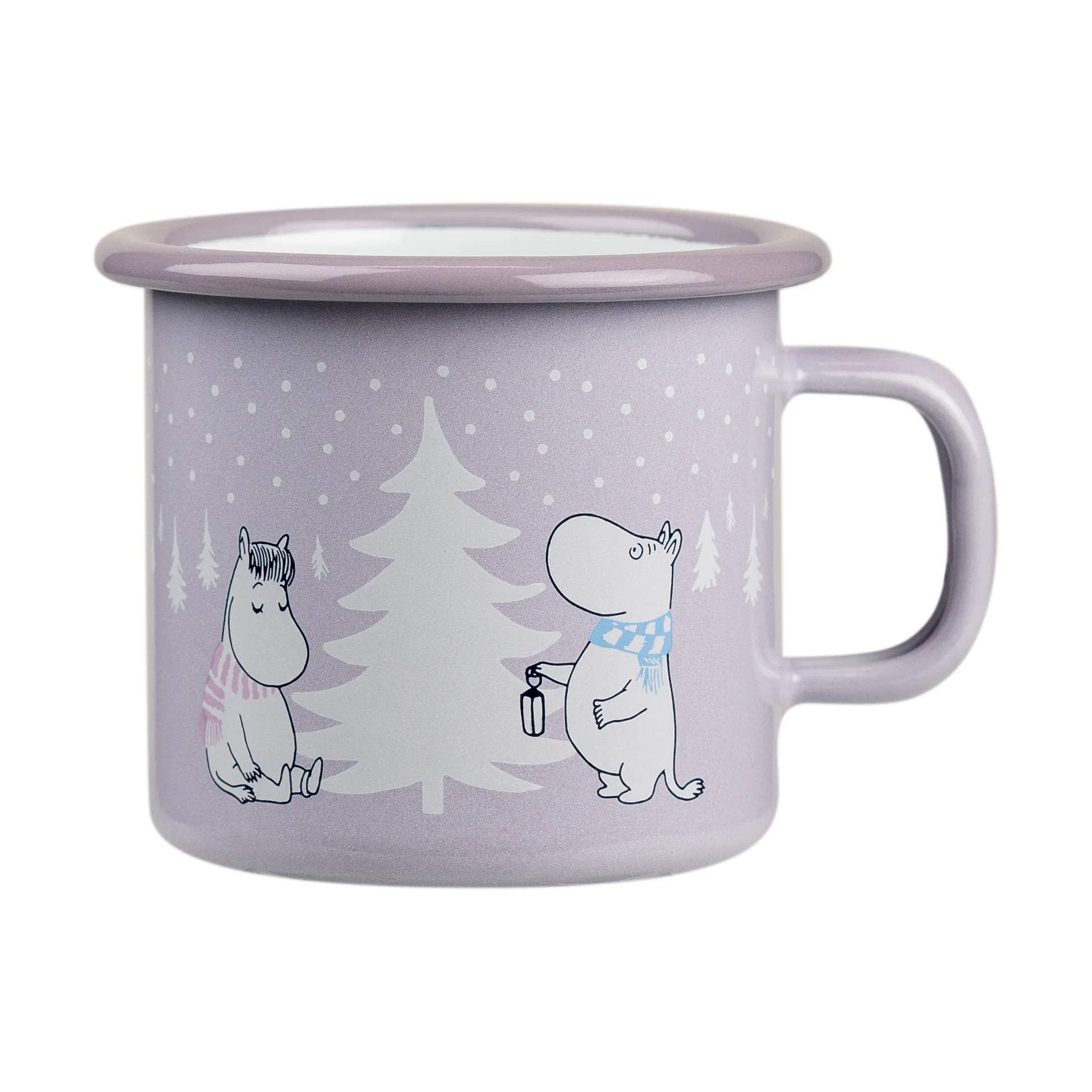 Moomin εμαγιέ κούπα 25 cl, Snowfall Muurla