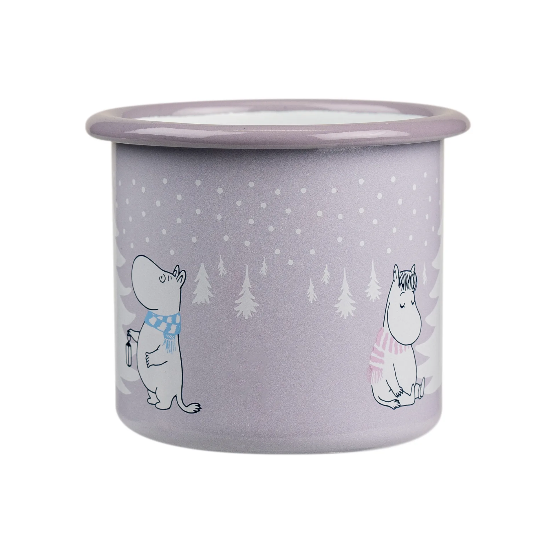 Moomin εμαγιέ κούπα 25 cl, Snowfall Muurla