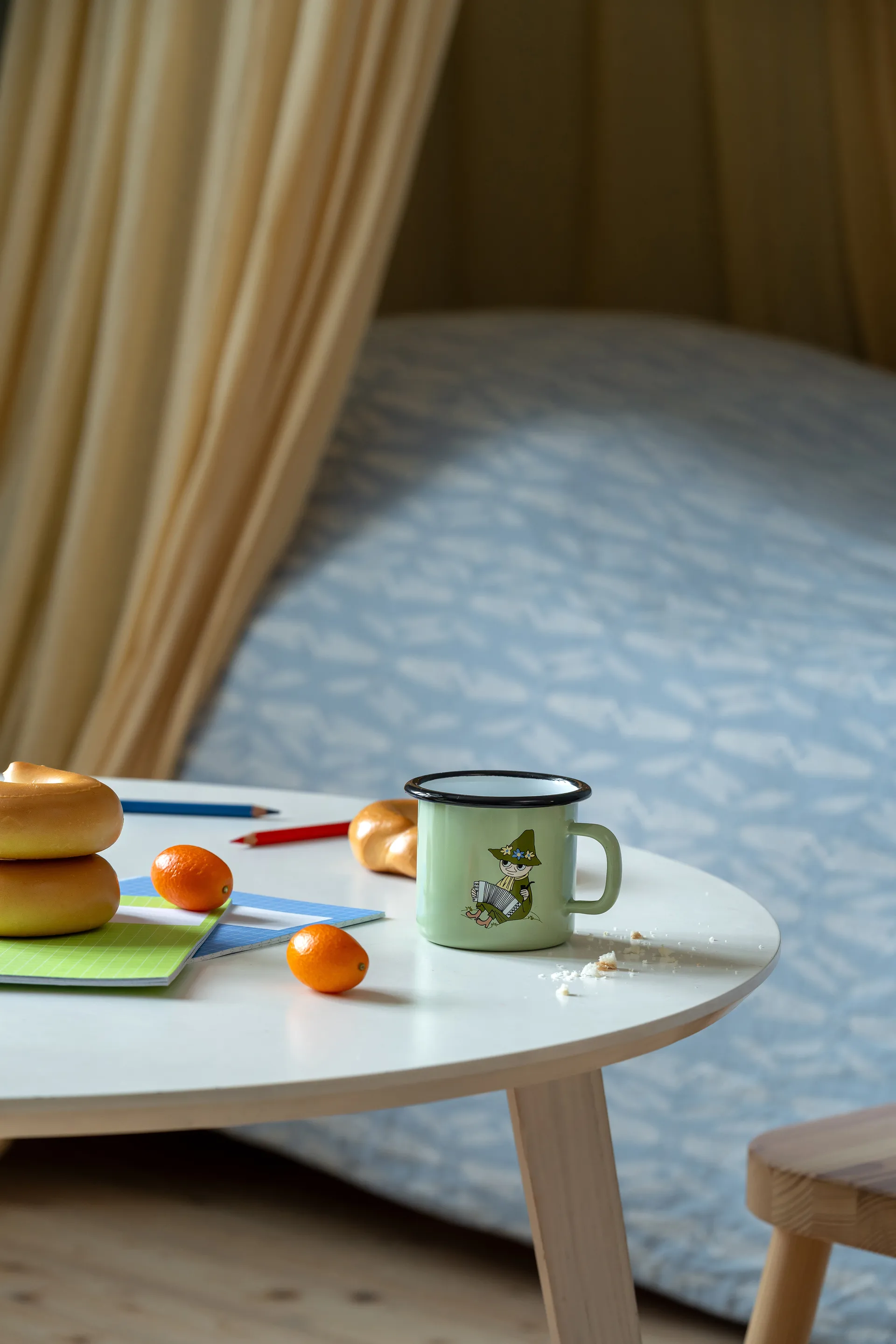 Moomin κούπα από σμάλτο 2,5 dl, Snufkin Muurla