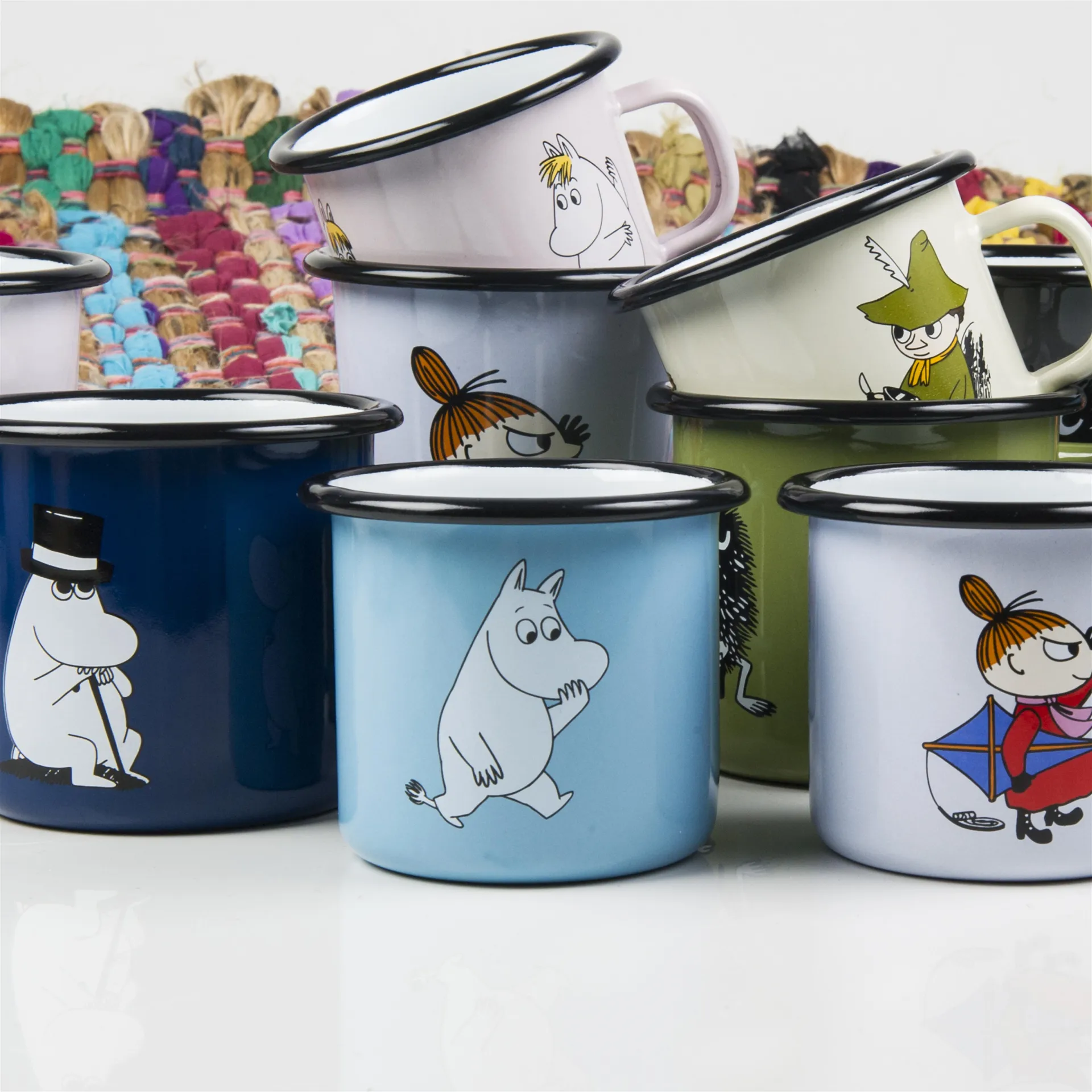 Moomin εμαγιέ κούπα, 2,5 dl Muurla