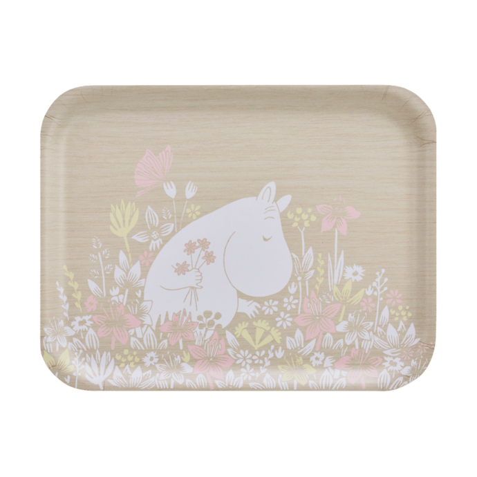 Moomin δίσκος 28x36 cm - Flower field - Muurla