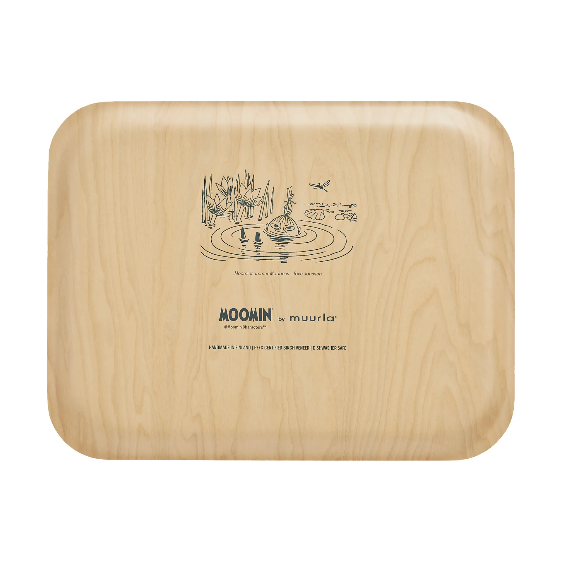 Moomin δίσκος 28x36 cm, The pond Muurla