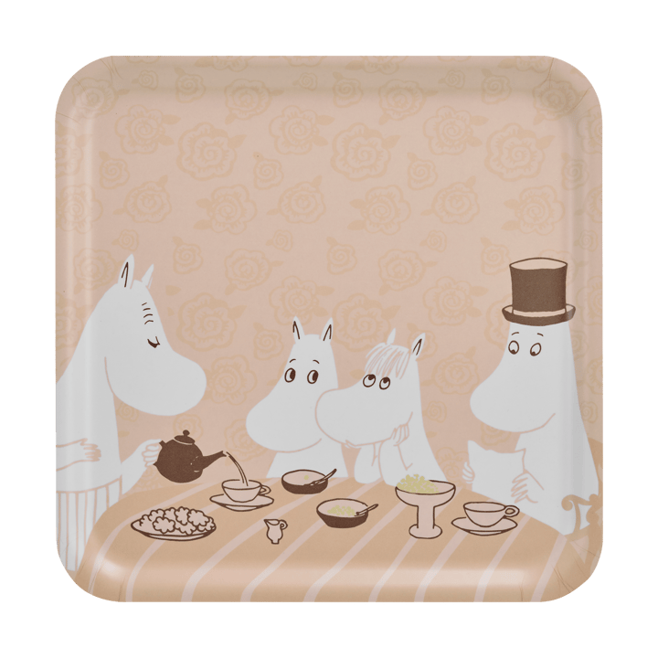 Moomin δίσκος 33x33 cm - Coffee time - Muurla