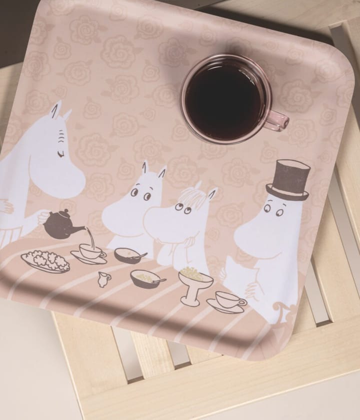 Moomin δίσκος 33x33 cm, Coffee time Muurla