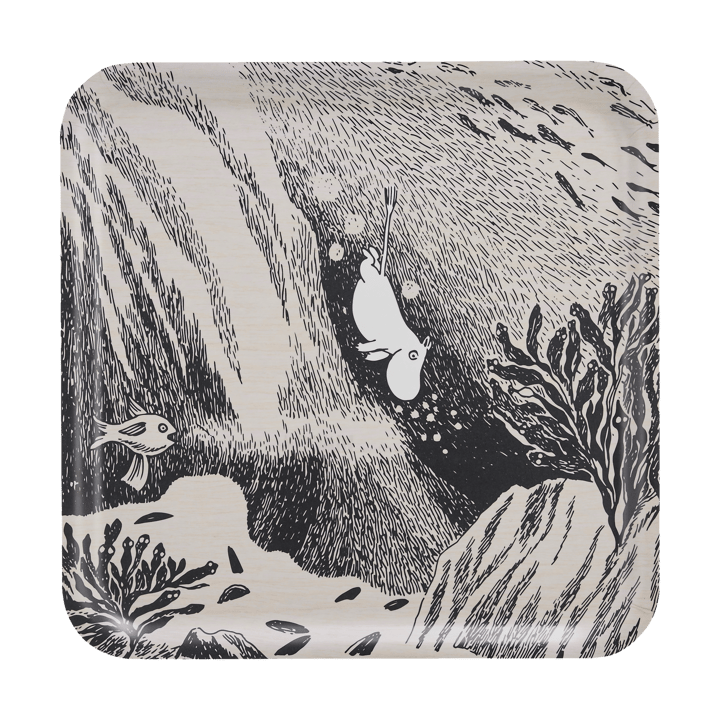 Moomin δίσκος 33x33 cm - The dive - Muurla