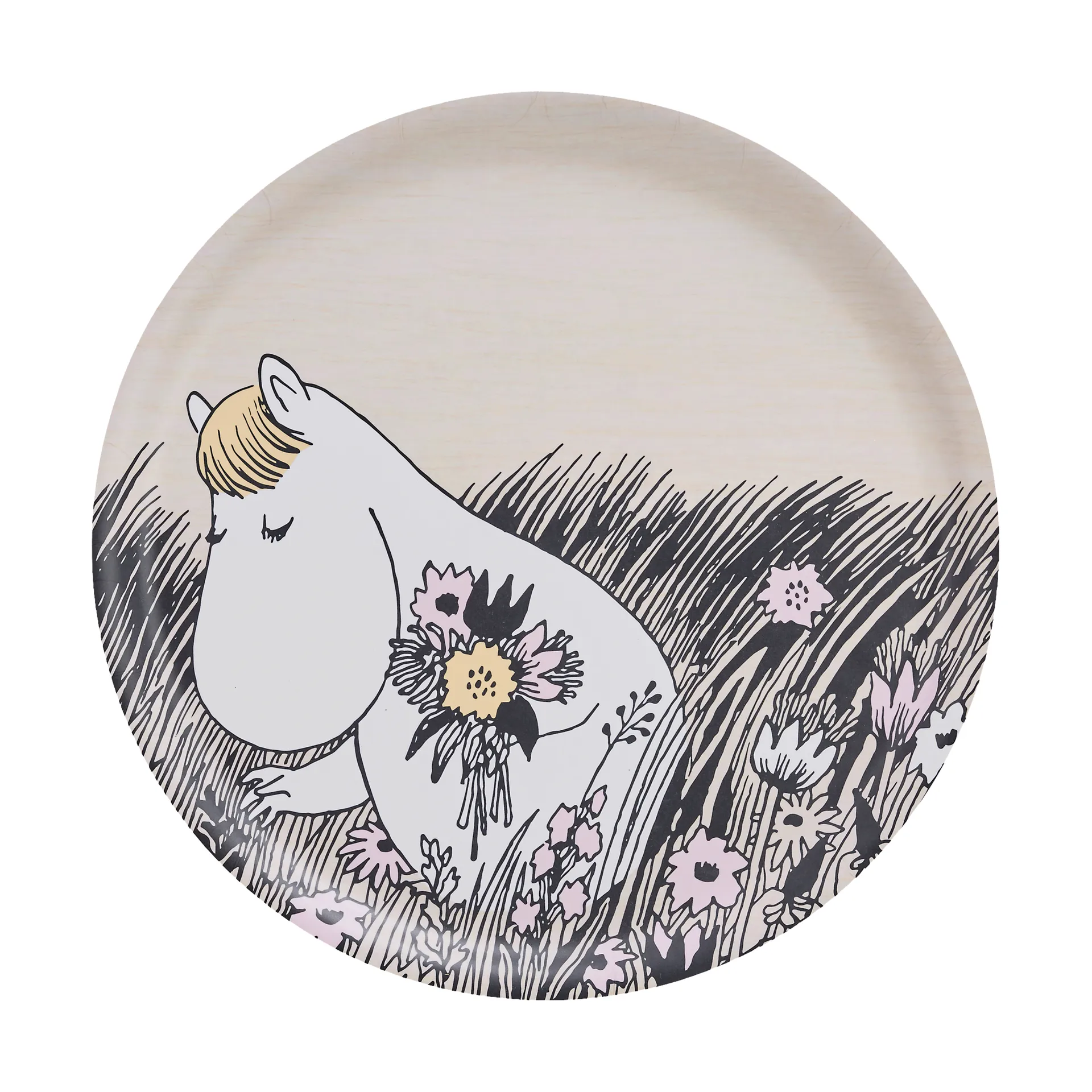 Moomin δίσκος Ø35 cm, Summer night Muurla