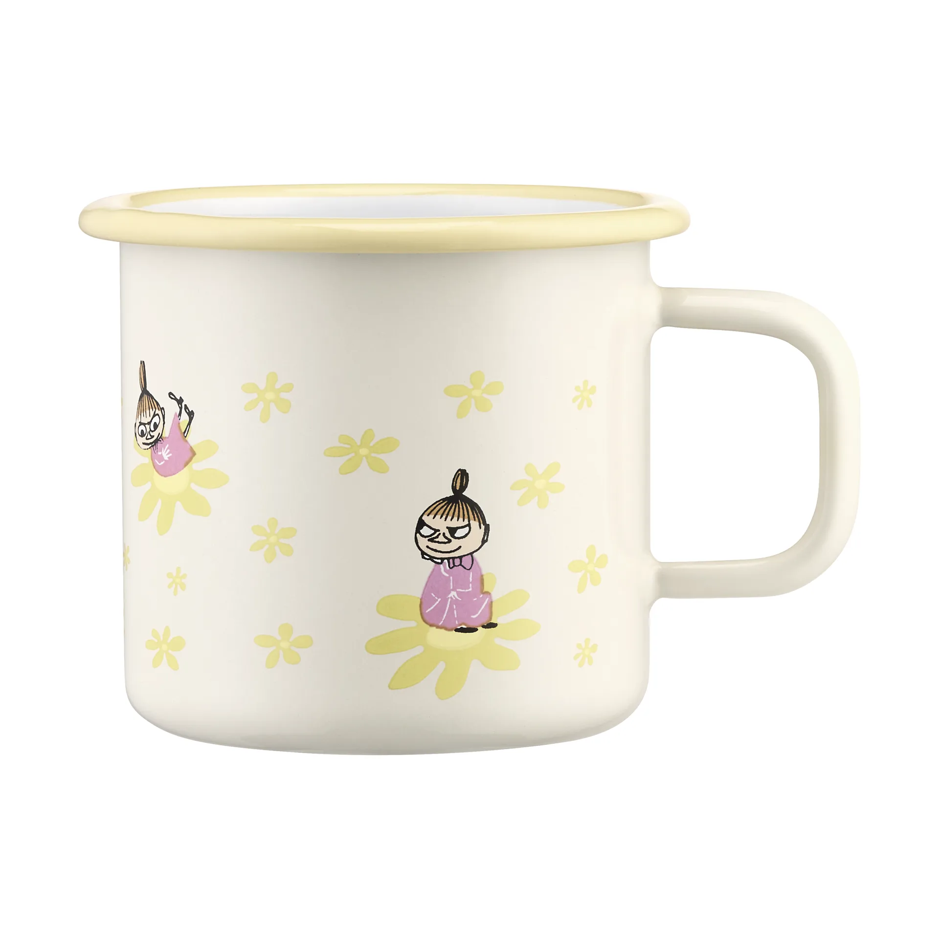 Moomin εμαγιέ κούπα 37 cl, Flowers Muurla