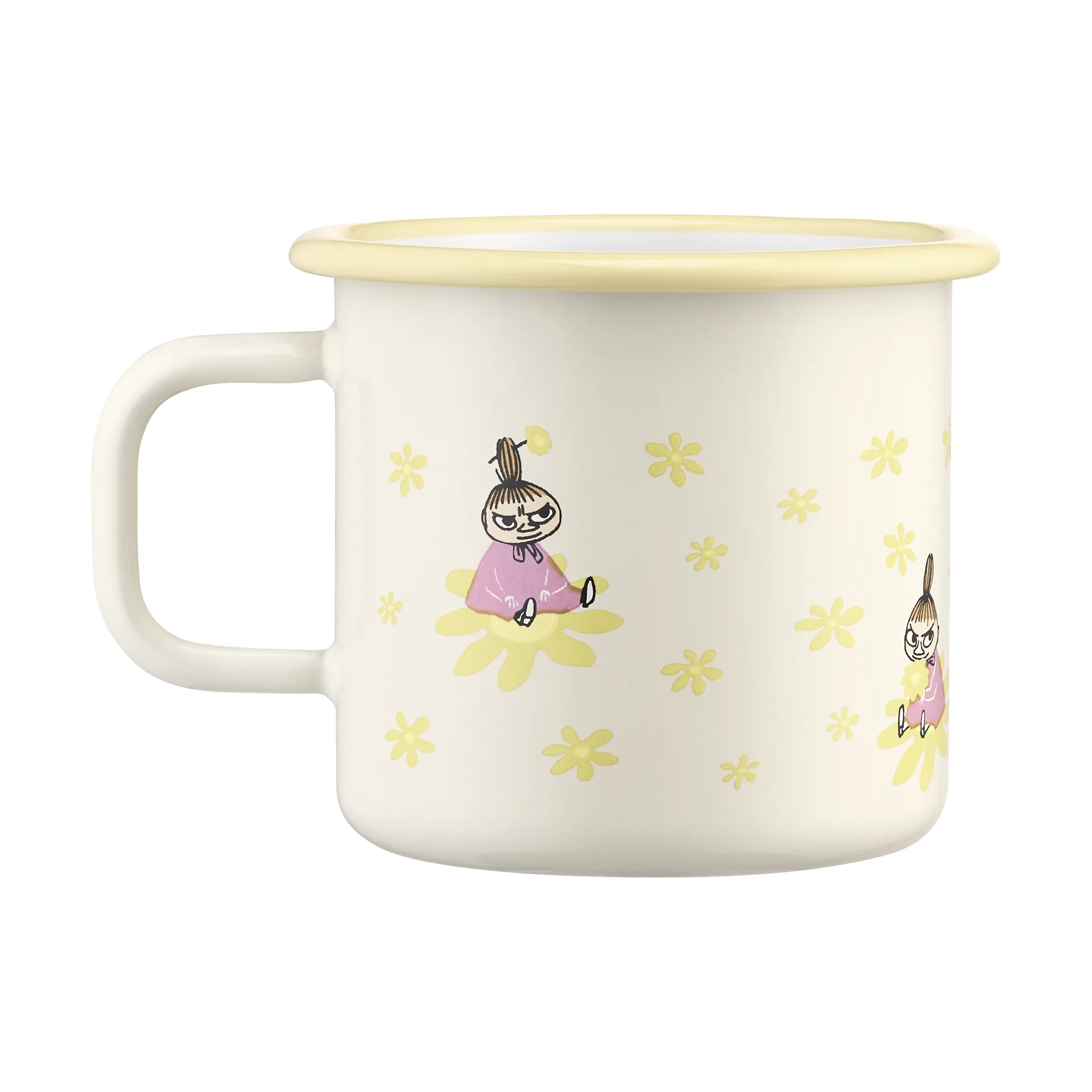 Moomin εμαγιέ κούπα 37 cl, Flowers Muurla