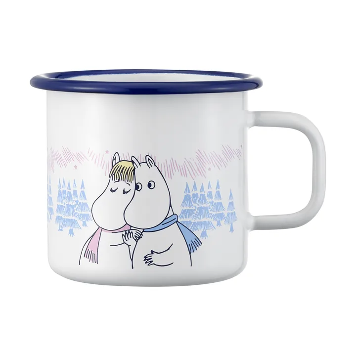 Moomin εμαγιέ κούπα 37 cl - Frosty Day - Muurla