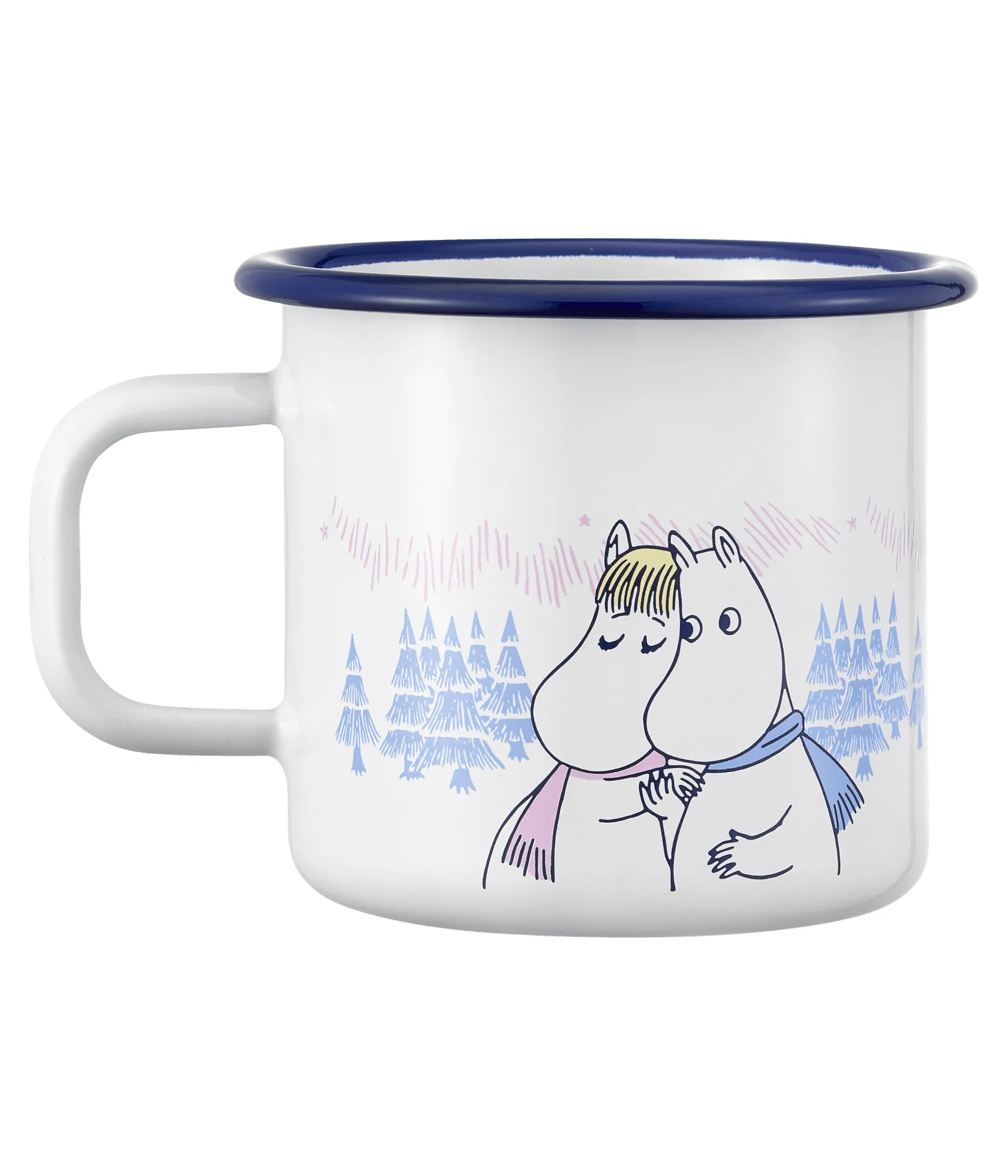 Moomin εμαγιέ κούπα 37 cl, Frosty Day Muurla