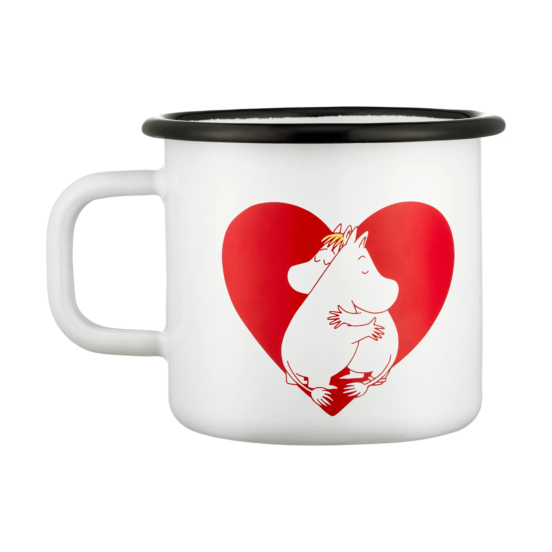 Moomin εμαγιέ κούπα 37 cl, Heart Muurla