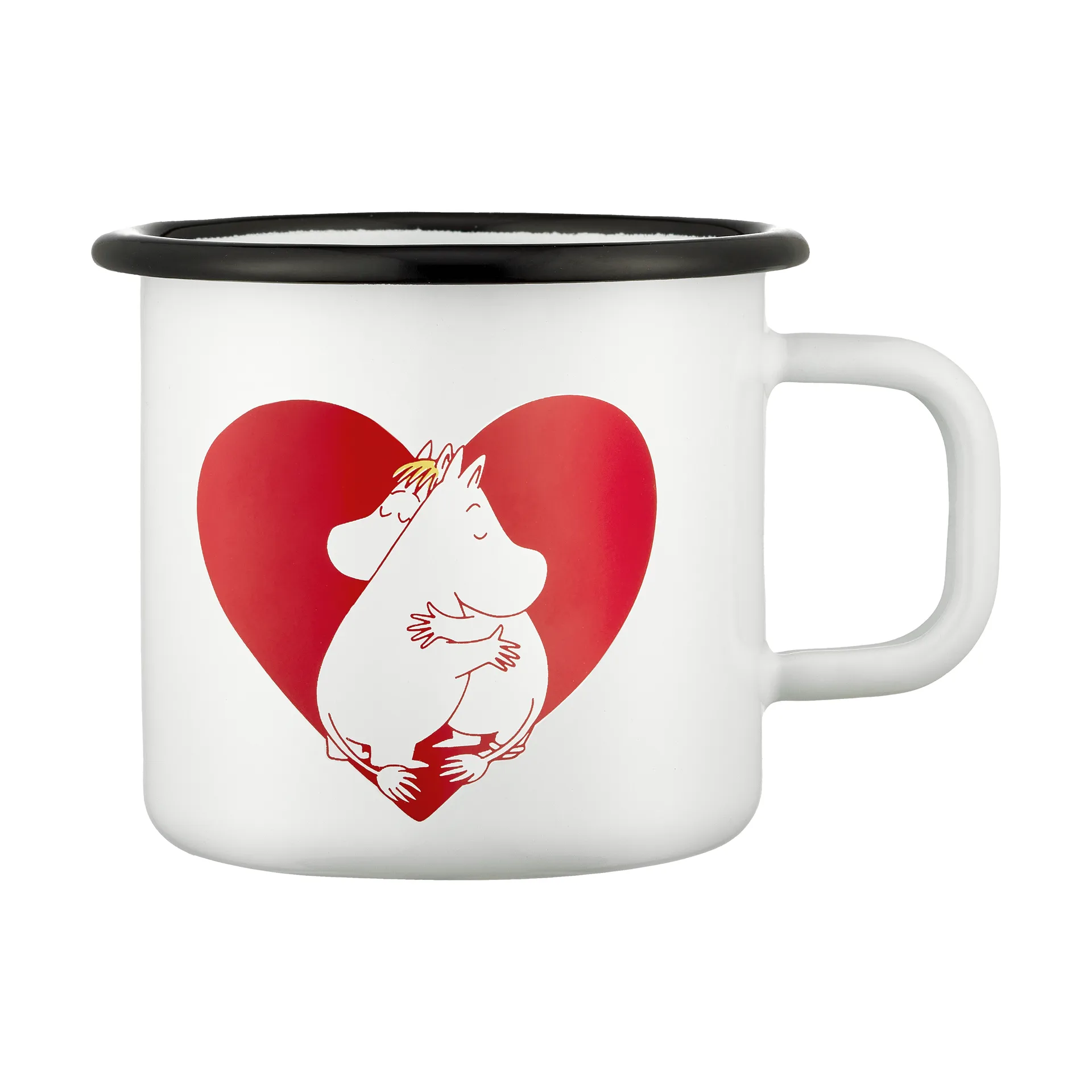 Moomin εμαγιέ κούπα 37 cl, Heart Muurla