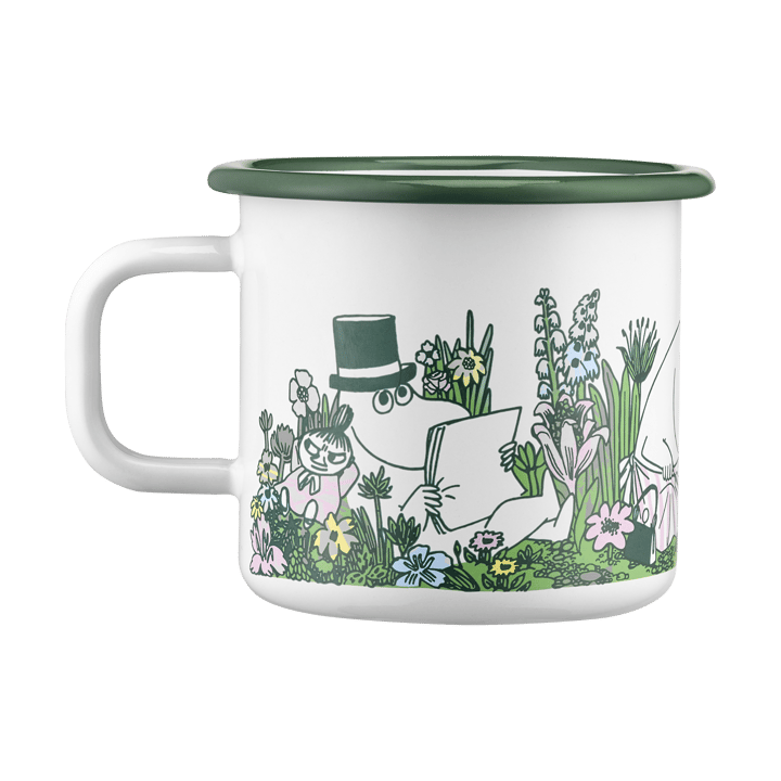 Moomin εμαγιέ κούπα 37 cl, In the garden Muurla