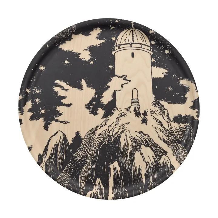 Moomin δίσκος Ø40 cm - Observatory - Muurla