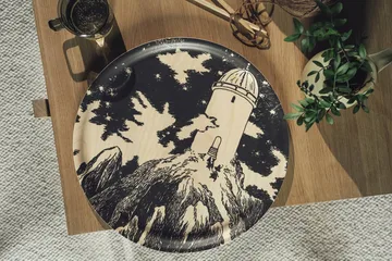 Moomin δίσκος Ø40 cm - Observatory - Muurla