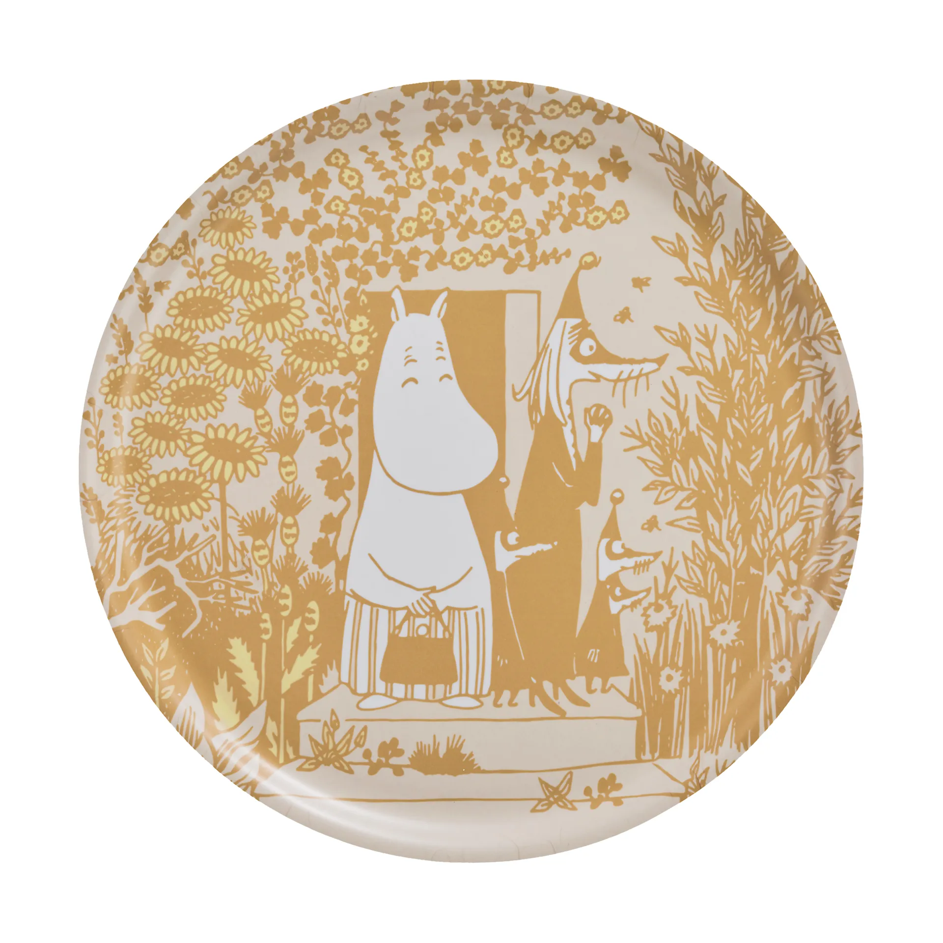 Moomin δίσκος Ø40 cm, Wild garden Muurla