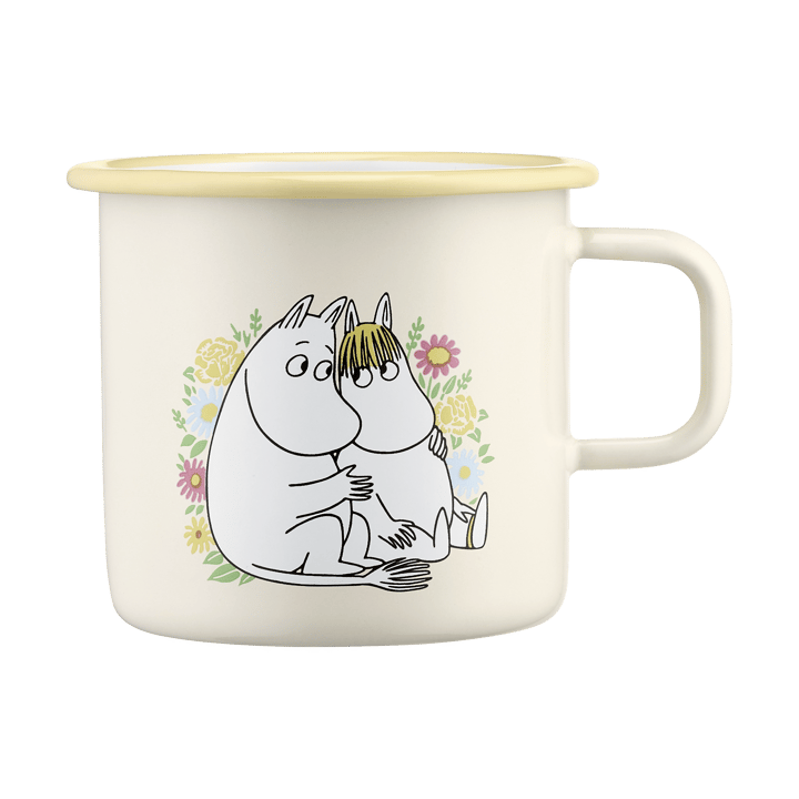 Moomin εμαγιέ κούπα 55cl - Flowers - Muurla