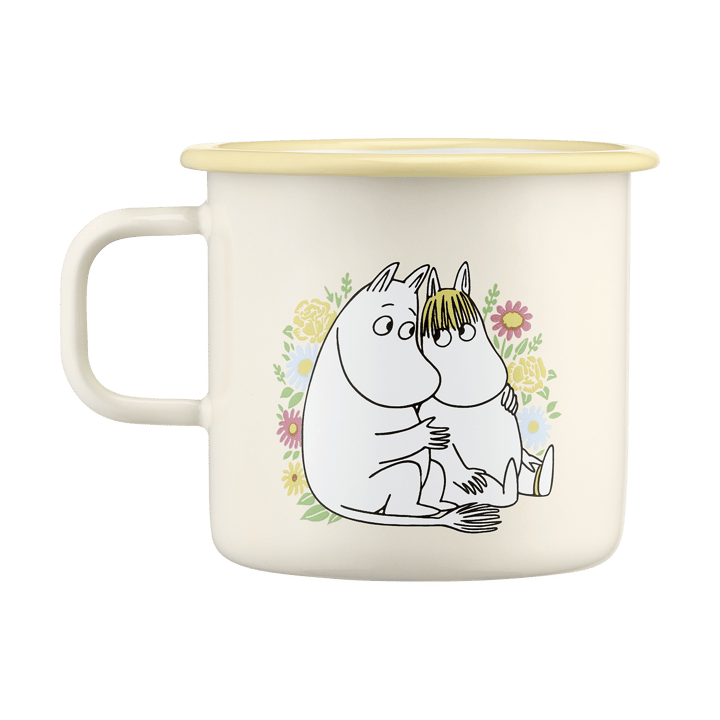 Moomin εμαγιέ κούπα 55cl, Flowers Muurla